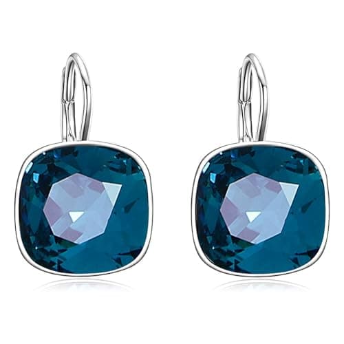 AOBOCO Sterling Silver Hypoallergenic Crystal Earrings for Women Anniversaries and Birthdays
AOBOCO Austrian Crystal Hyp