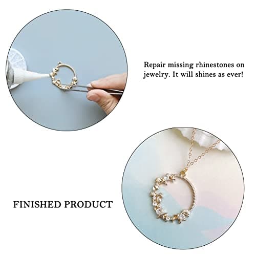 FASHEWELRY Clear Tiny Cubic Zirconia Rhinestone Cabochons for Nail Art Crafting
| FASHEWELRY Clear Faceted Rhinestones