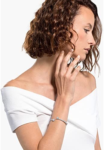 Swarovski Soul Heart Rhodium Bracelet for Women Evening Party