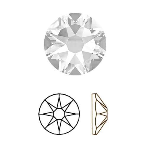 Swarovski 144 pcs Crystal Clear 2088 Xirius 5mm Round Rhinestones for DIY Jewelry Making Projects
| Swarovski 144 pcs C