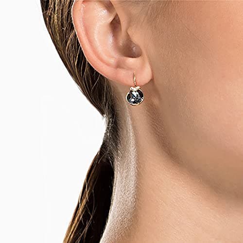 Swarovski Bella V Crystal Earrings: Grey, Yellow, Clear, Rose Color Crystals - Fashion Jewelry for Women