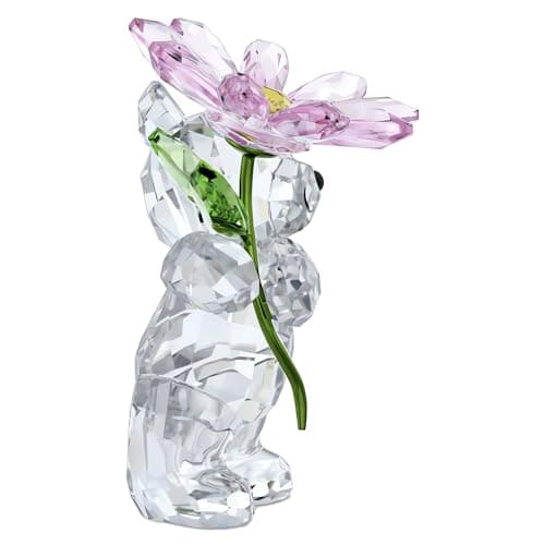 Swarovski Kris Bear Daisy Jewelry for Girls Festive Necklace 18x18mm