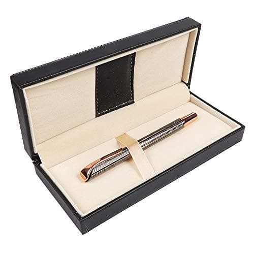 Rollerball Pen Liquid Ink Pens for Women Luxury Box G5 (Rose Gold) Executive Office Birthday Gift