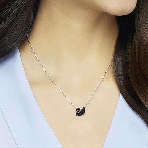 Swarovski Iconic Swan Crystal Necklace For Women Occasion Jewelry Collection