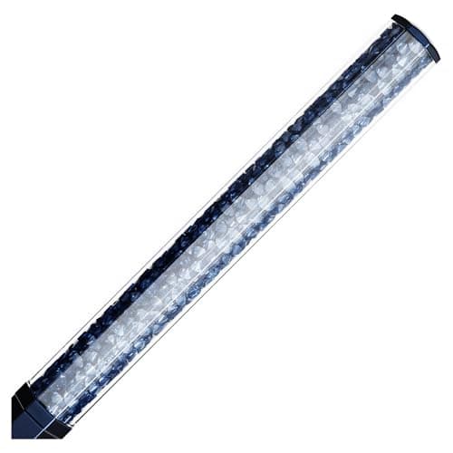 Swarovski Crystalline Blue Ballpoint Pen for Professional Writers at Work