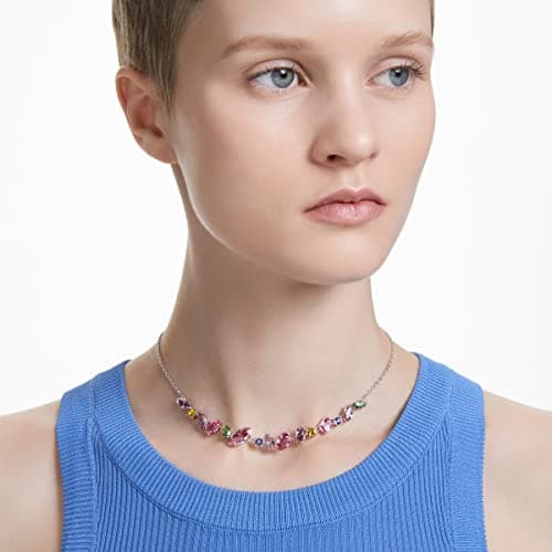 Swarovski Gema Crystal Necklace for Women During Formal Events
| Swarovski Gema Crystal Necklace for Women with Sparkli
