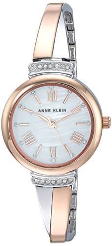 Anne Klein Women's Premium Crystal Accented Bangle Watch Set for Fashionable Women
| Anne Klein Women's Premium Crystal