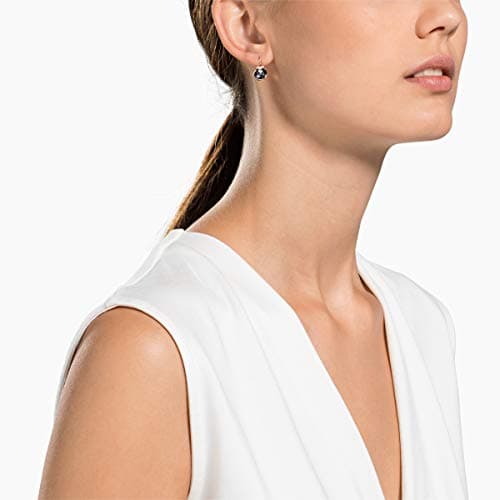 Swarovski Bella V Crystal Earrings: Grey, Yellow, Clear, Rose Color Crystals - Fashion Jewelry for Women