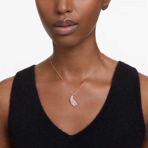 Swarovski Nice Collection Necklaces for Women Casual Wear Sparkling Crystal Design Versatile 18 inches