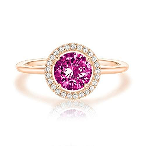 PAVOI 14K Gold Plated Crystal Birthstone Rings for Women | Fashion Jewelry for Special Occasions | Birthstone Meaning &