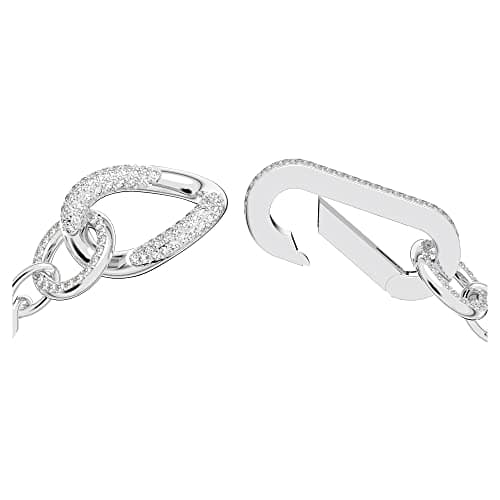 Swarovski Dextera Bracelet with White Crystal Pavé for Women to Elevate Any Outfit
| Swarovski Dextera Rhodium Plated W