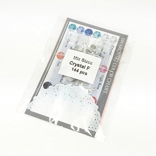 SWAROVSKI CRYSTAL PARADISE SHINE Rhinestones Nail Art for Beauty Enthusiasts at Home Party Events SS5-SS30 Sizes 144pcs