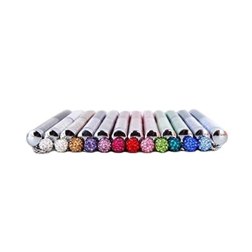 Swarovski Crystal Filled Ballpoint Pen - Dangling Charm Light Blue