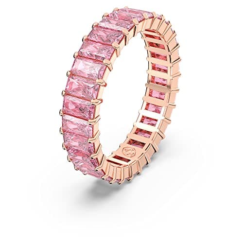 Swarovski Matrix Crystal Ring Collection for Bridal Special Occasions, Rose Gold-Tone Finish
| Swarovski Matrix Crystal