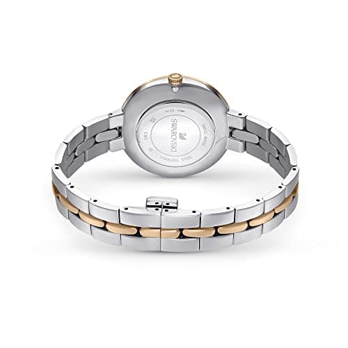 Swarovski Cosmopolitan Crystal Watch - Clear Crystals, Rose Gold Tone Finish, Women's Stylish Watch, Perfect For Special