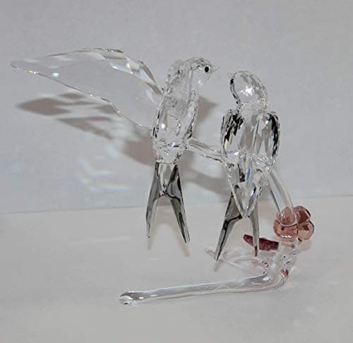 Swarovski Swallows Figurine Light Multi Purpose for Home Decor Top Selling Christmas Ornament One Size