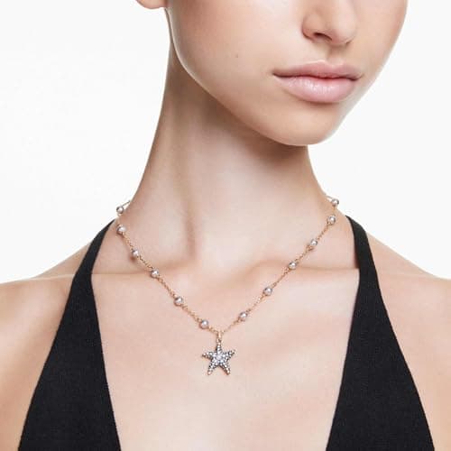 Swarovski Pendant Idyllia 5684116 Starfish - Elegant Jewelry for Women for Everyday Wear - Genuine Swarovski Crystal