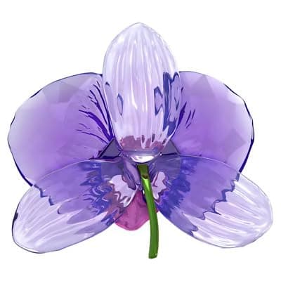 Swarovski Idyllia SCS Orchid Petal Jewelry Women's Evening Party Beads