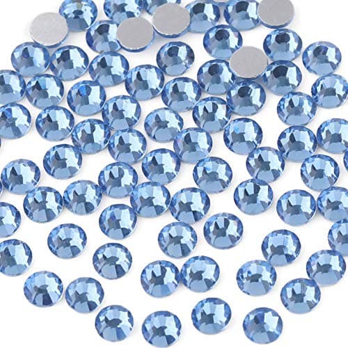 BEADSLAND Crystal Rhinestones Round Gems for Nail Art Craft Glue Fix
| BEADSLAND Flat Back Crystal Rhinestones for Nail