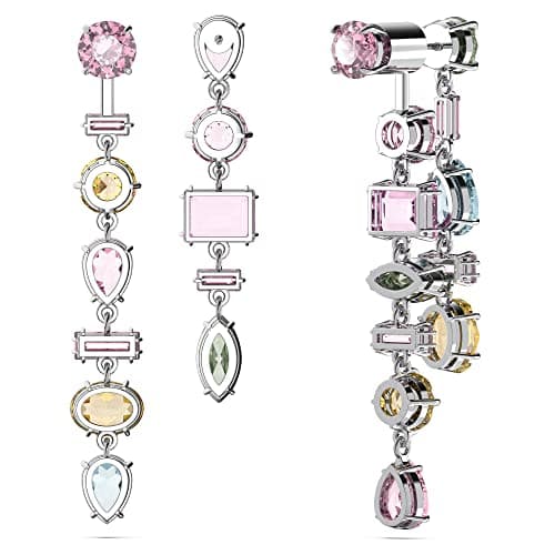 Swarovski Gema Crystal Drop Earrings for Women Evening Parties Jewelery
