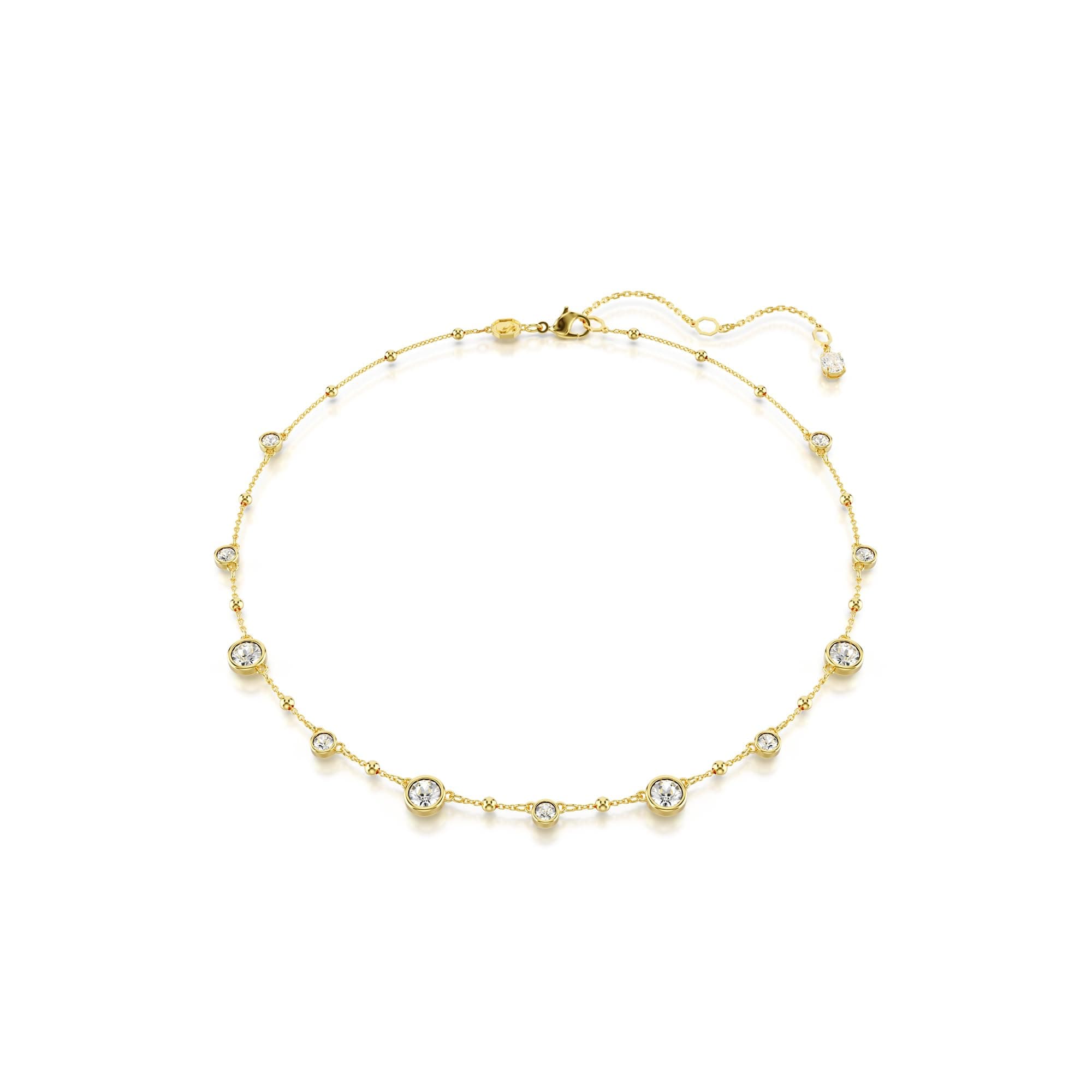 Swarovski Imber Necklace Collection for Women for Evening Events Sparkling Crystal Design 18inch Necklace