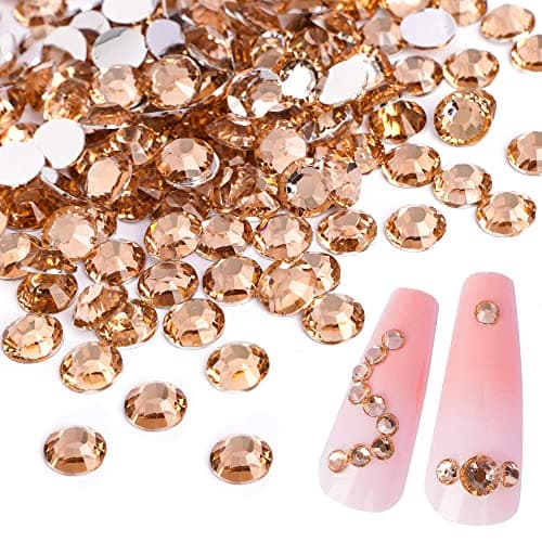 CANVALITE 3D Glass AB Crystals Rhinestones for DIY Nail Art Shiny Multi Shape 2518Pcs 12 Styles for Nail Art Enthusiasts