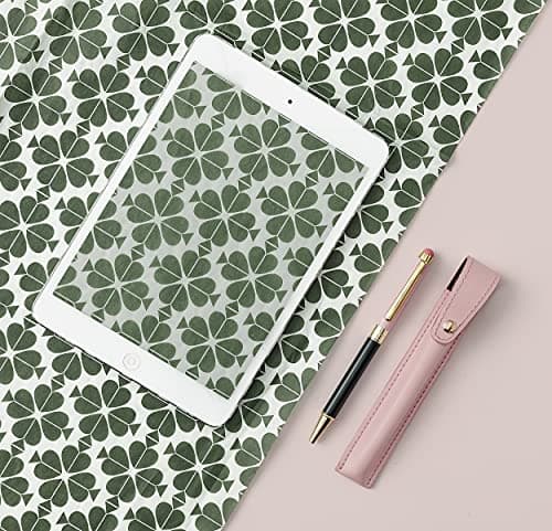 Kate Spade New York Stylus Pen for Touch Screens Colorblock, Metal Ballpoint Touch Screen Stylus with Black Ink and Stor