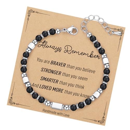 AryaHozel Trendy Tiny Gemstone Beaded Bracelets for Teen Girls Graduation Gifts
| AryaHozel Inspirational Tiny Gemstone