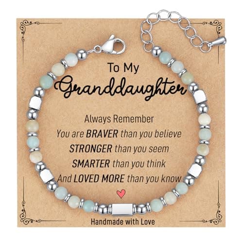 AryaHozel Trendy Tiny Gemstone Beaded Bracelets for Teen Girls Graduation Gifts
| AryaHozel Inspirational Tiny Gemstone