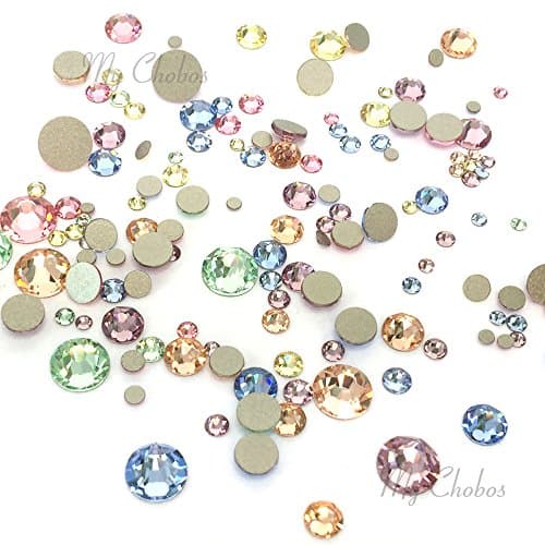Swarovski Rose Flatbacks Rhinestones for Nail Art 144pcs DIY Deco
| Baby Colors Swarovski Mixed Rose Rhinestones for Na