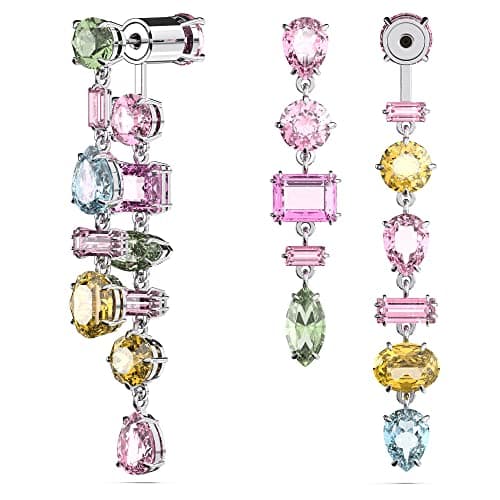 Swarovski Gema Crystal Drop Earrings for Women Evening Parties Jewelery
