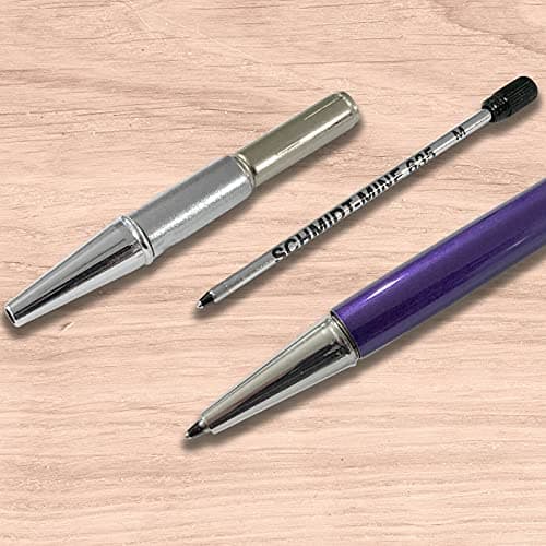 Crystalline Stylus Purple Ballpoint Pen for Students and Office Use with Smooth Writing and Comfortable Grip, 12 Pack
|