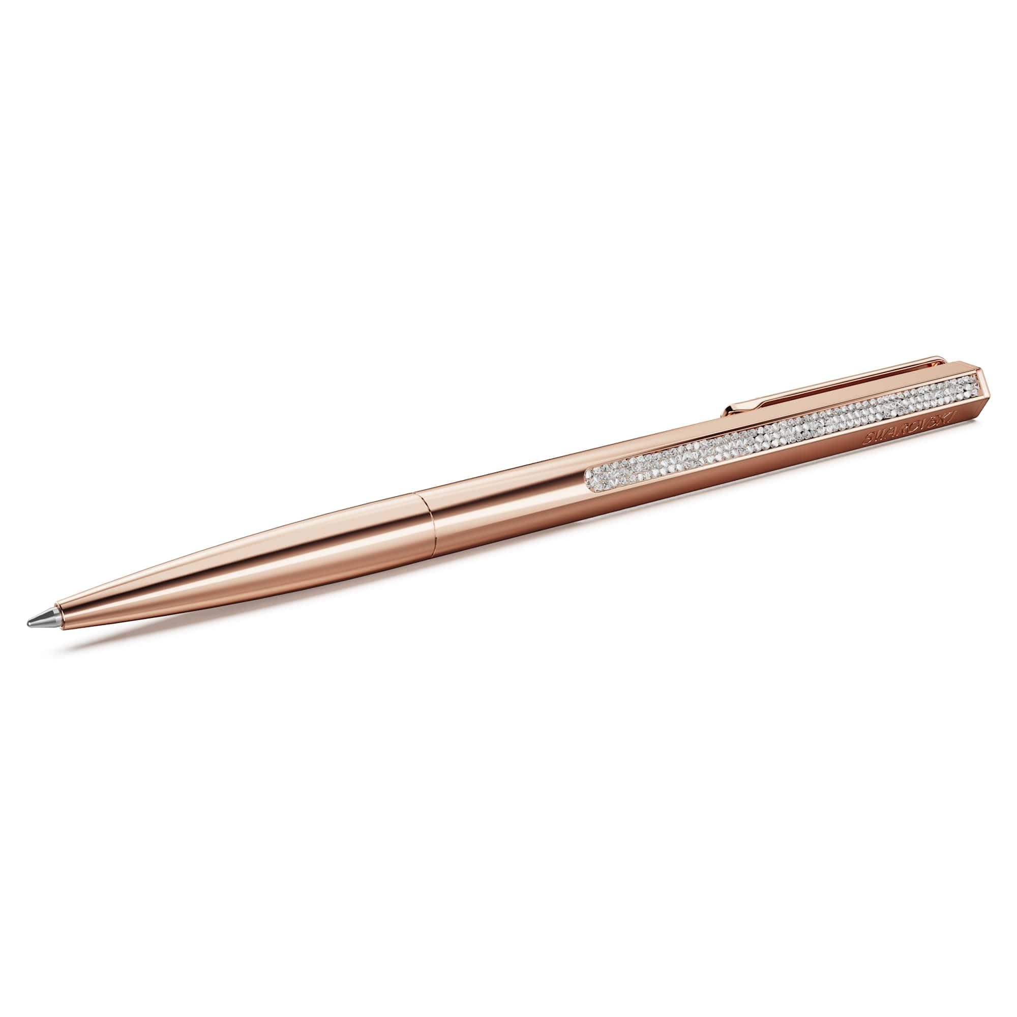 Swarovski Crystal Shimmer Ballpoint Pen, Rose Gold Tone, Women's Office Gifting
| Swarovski Crystal Shimmer Ballpoint P