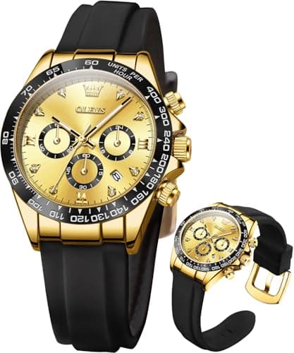 Luxury OLEVS Women's Fashion Rose Gold Diamond Analog Quartz Watches for Women
| OLEVS Women's Stainless Steel Luminous