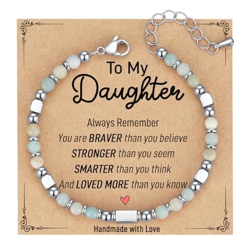 AryaHozel Trendy Tiny Gemstone Beaded Bracelets for Teen Girls Graduation Gifts
| AryaHozel Inspirational Tiny Gemstone