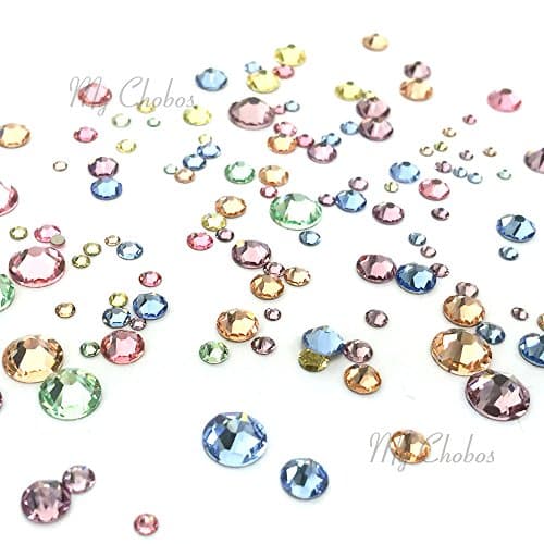 Swarovski Rose Flatbacks Rhinestones for Nail Art 144pcs DIY Deco
| Baby Colors Swarovski Mixed Rose Rhinestones for Na