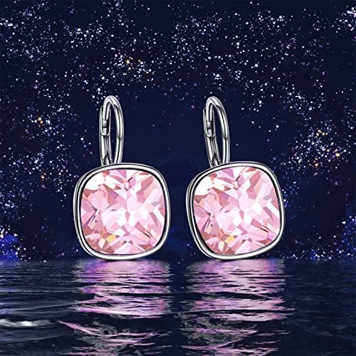 AOBOCO Sterling Silver Hypoallergenic Crystal Earrings for Women Anniversaries and Birthdays
AOBOCO Austrian Crystal Hyp