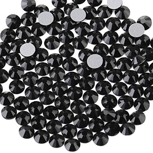 BEADSLAND Crystal Rhinestones Round Gems for Nail Art Craft Glue Fix
| BEADSLAND Flat Back Crystal Rhinestones for Nail