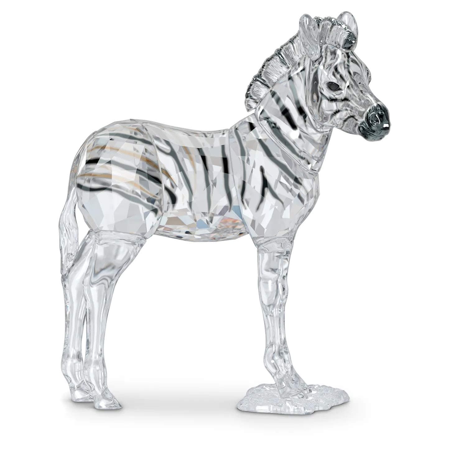 Swarovski Elegance of Africa SCS Zebra Baby Zuri Figurine for Kids Collectible Sculpture 15cm High Hollywood Glamour Ele