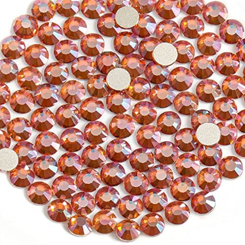 BEADSLAND Crystal Rhinestones Round Gems for Nail Art Craft Glue Fix
| BEADSLAND Flat Back Crystal Rhinestones for Nail
