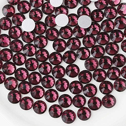 BEADSLAND Crystal Rhinestones Round Gems for Nail Art Craft Glue Fix
| BEADSLAND Flat Back Crystal Rhinestones for Nail