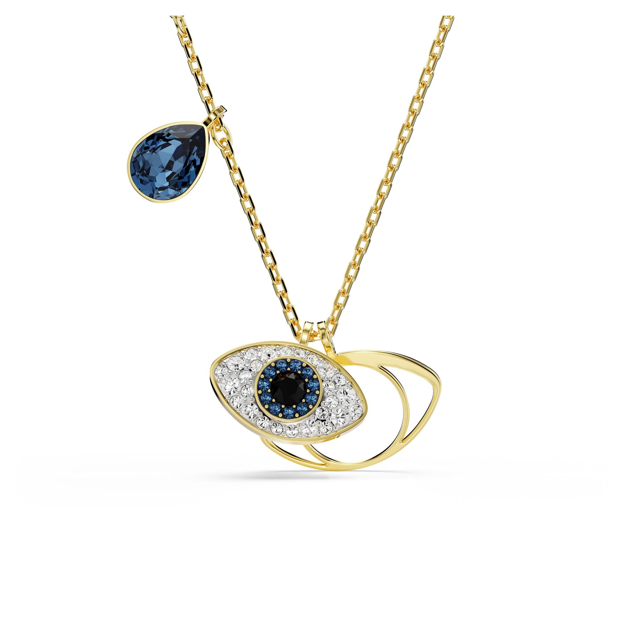 Swarovski Symbolica Blue Evil Eye Pendant Gold-Tone Finished for Charm Aficionados
| Swarovski Symbolica Blue Evil Eye