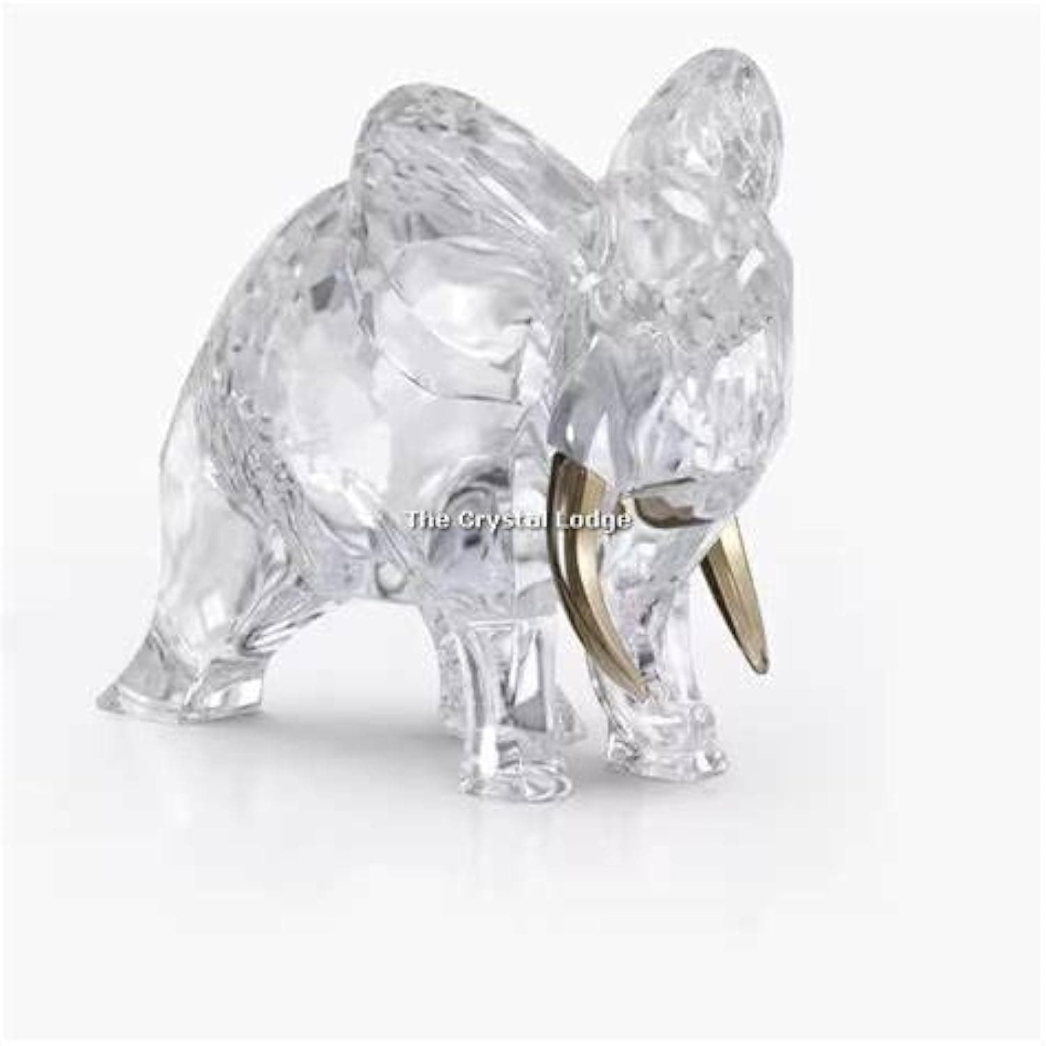 Swarovski African Sunset Elephant Jewelry for Women Casual Occasions Sparkling Crystal Accents 10cm