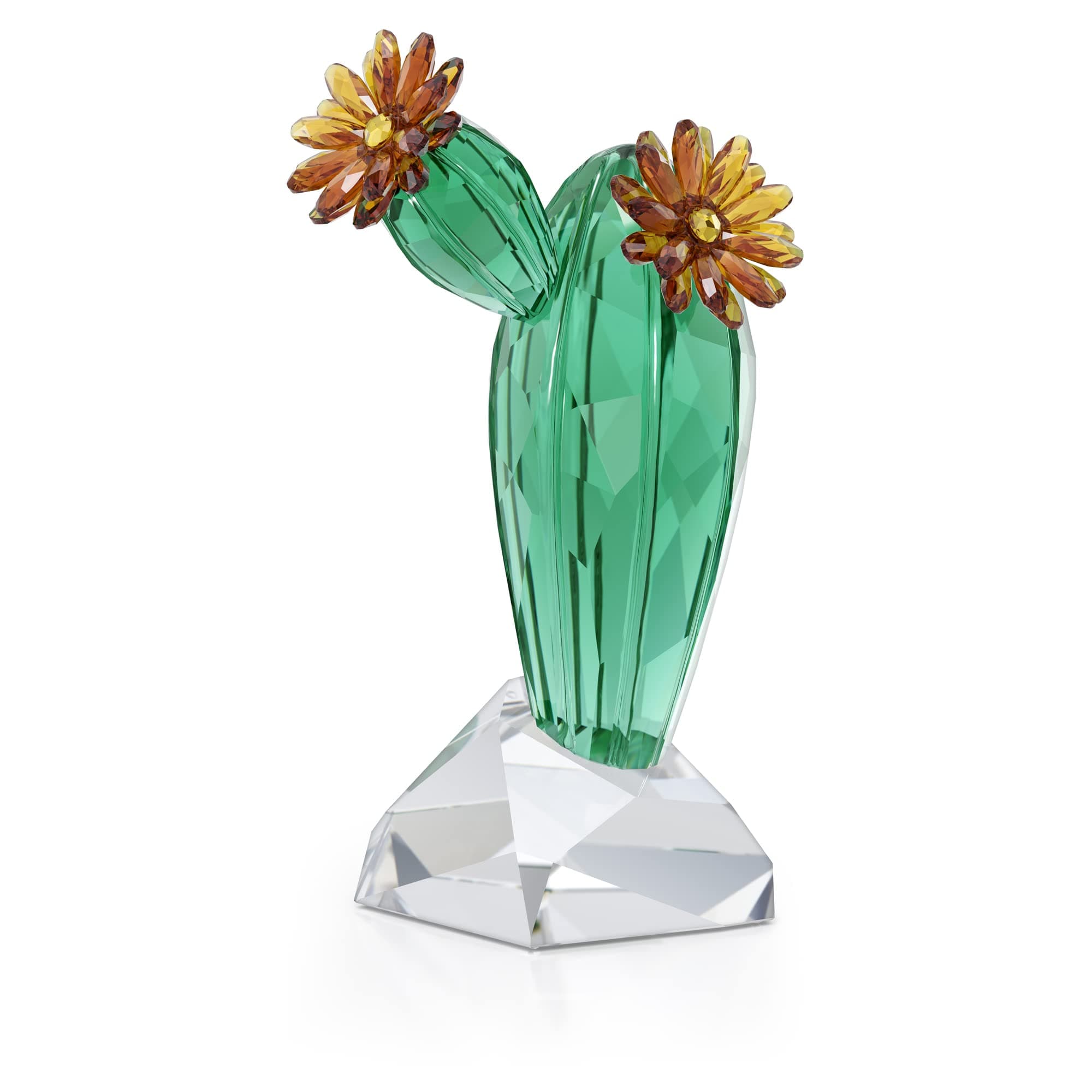 Swarovski Crystal Flowers Golden Yellow Cactus Jewelry for Women Festive Occasions Bohemian Style
| Swarovski Crystal F