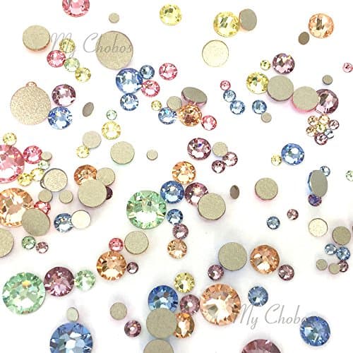 Swarovski Rose Flatbacks Rhinestones for Nail Art 144pcs DIY Deco
| Baby Colors Swarovski Mixed Rose Rhinestones for Na