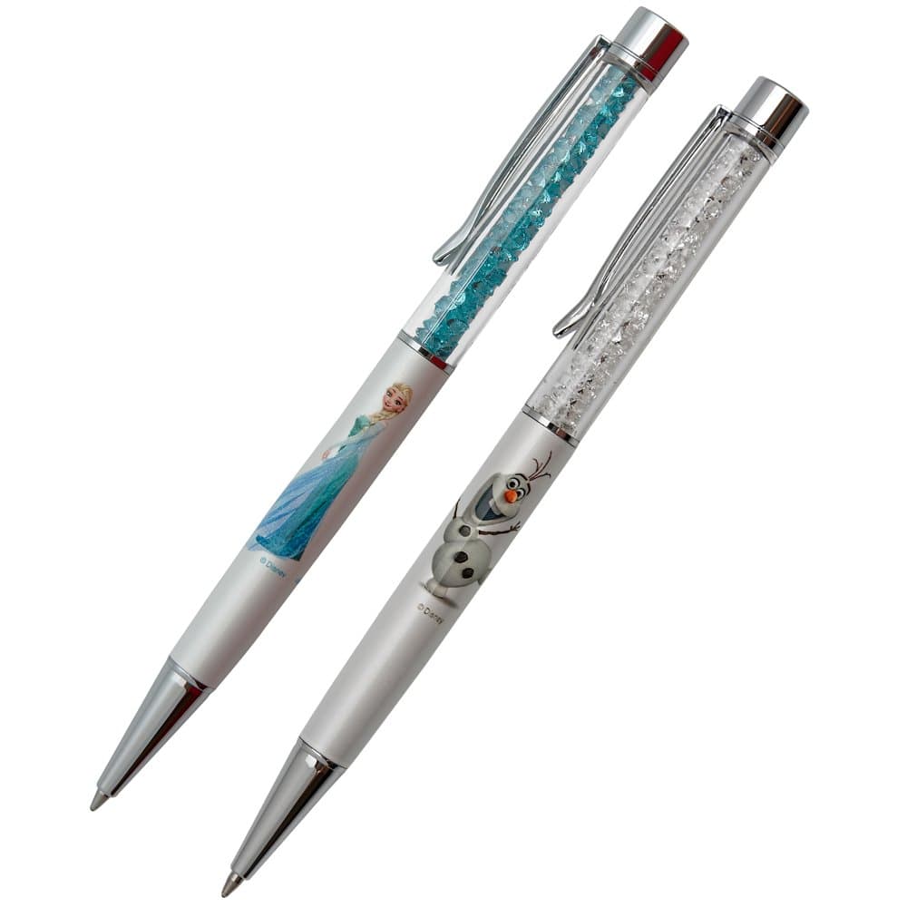 Swarovski Crystal Set Of 2 Limited Edition Stainless Steel Ballpoint Pens for FashionableOffice Enthusiasts
| Swarovski