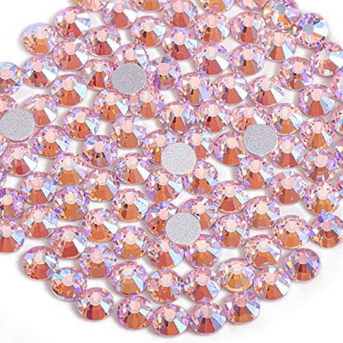 BEADSLAND Crystal Rhinestones Round Gems for Nail Art Craft Glue Fix
| BEADSLAND Flat Back Crystal Rhinestones for Nail