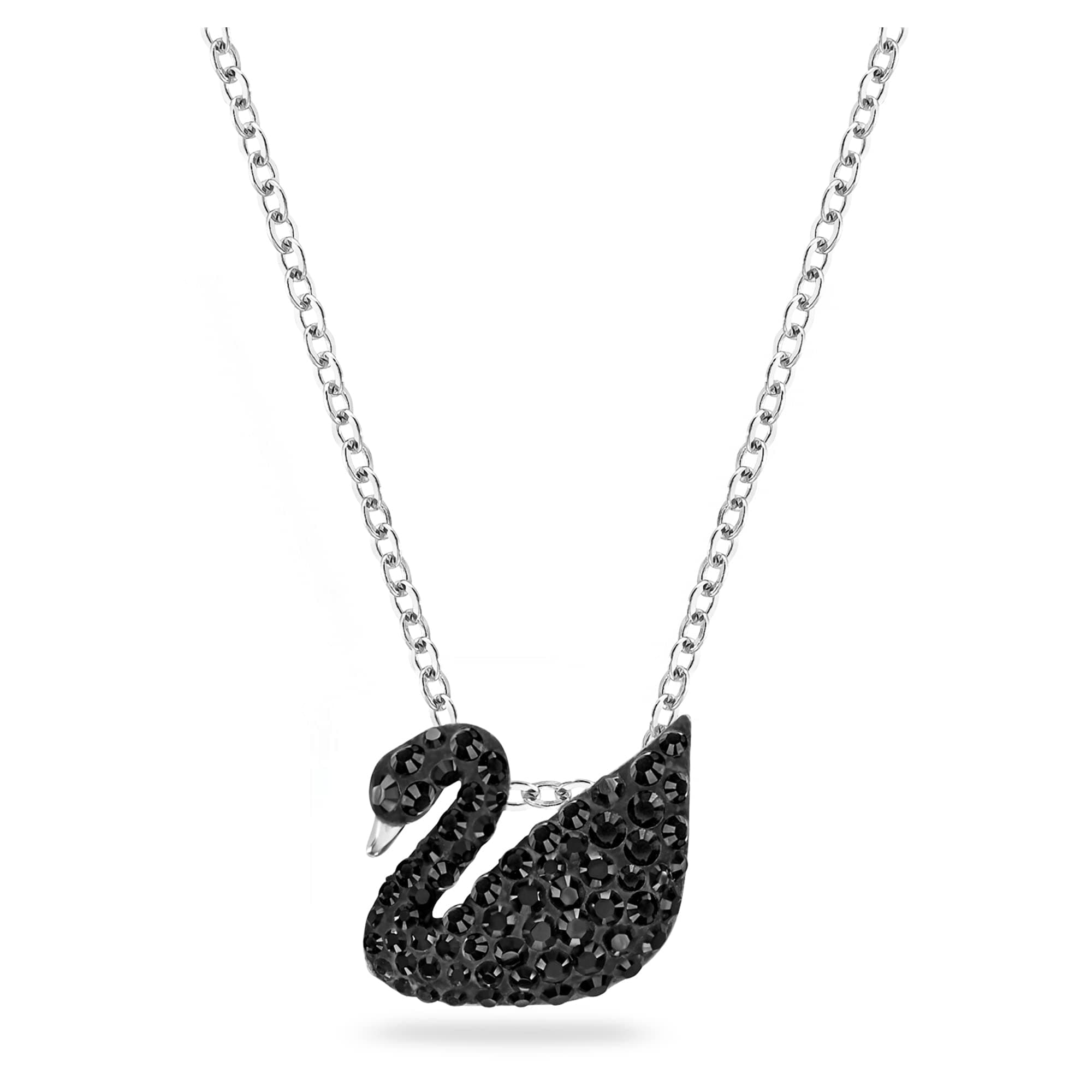 Swarovski Iconic Swan Crystal Necklace For Women Occasion Jewelry Collection