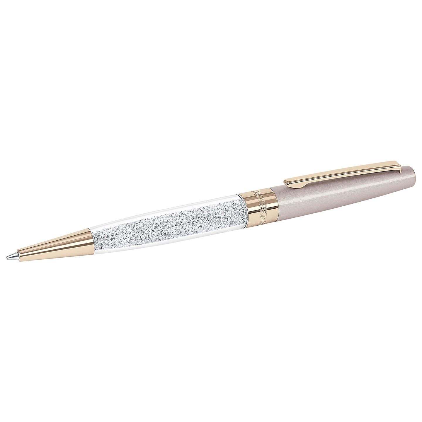 Swarovski Beige Metal Crystalline 5354896 Luxury Writing Pen for Business Executives
| Swarovski Beige Metal Crystallin