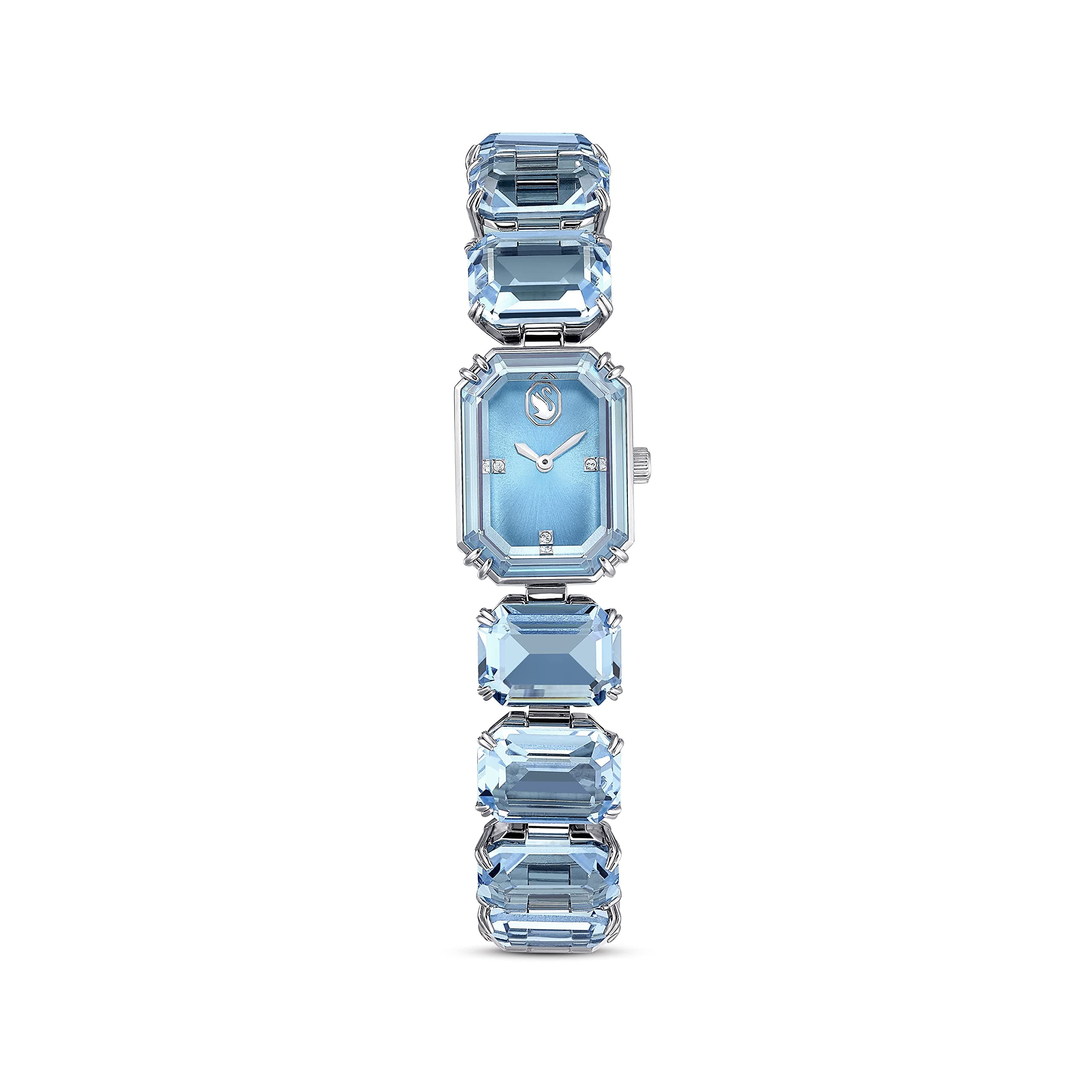 Swarovski Millenia Watch - Blue Octagon Cut Crystals for Ladies
| Swarovski Millenia Watch - Sapphire Glass Centrepiece